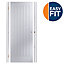 Easy fit Cottage White Adjustable Internal Door & frame set, (H)1988mm-1996mm (W)759mm-771mm