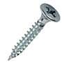 Easydrive Bright zinc-plated Plasterboard screw (Dia)3.5mm (L)50mm, Pack of 1000