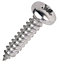 Easydrive Pan head A2 stainless steel Screw (Dia)10mm (L)26mm, Pack of 100