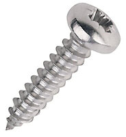Easydrive Pan head A2 stainless steel Screw (Dia)8mm (L)27mm, Pack of 100
