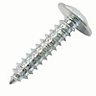 Easydrive PZ Flange Bright zinc-plated Screw (Dia)8mm (L)19mm, Pack of 100