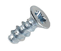 Easydrive PZ Steel Hinge screw (Dia)4mm (L)10.5mm, Pack of 100