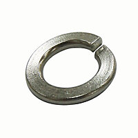 Easyfix M12 A2 stainless steel Split ring Washer, Pack of 100