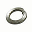 Easyfix M12 A2 stainless steel Split ring Washer, Pack of 100