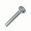 Easyfix M3 Carbon steel Pan head Machine screw (L)20mm, Pack of 25