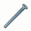 Easyfix M5 PZ Countersunk Bright zinc-plated Carbon steel Machine screw (L)50mm, Pack of 25