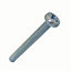 Easyfix M6 Carbon steel Pan head Machine screw (L)50mm, Pack of 25