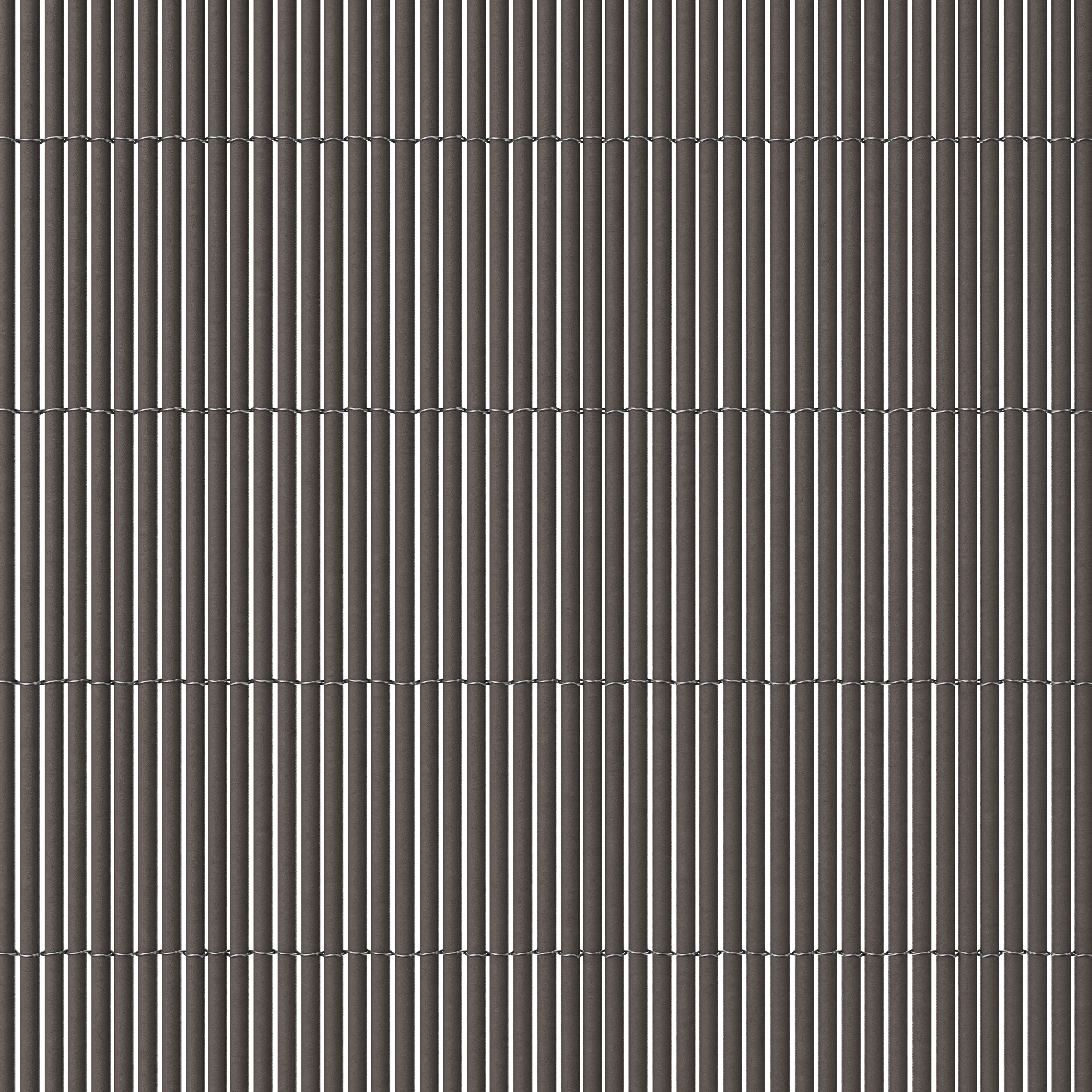 Ecologic Grey Composite Garden screen (H)1m (W)3m