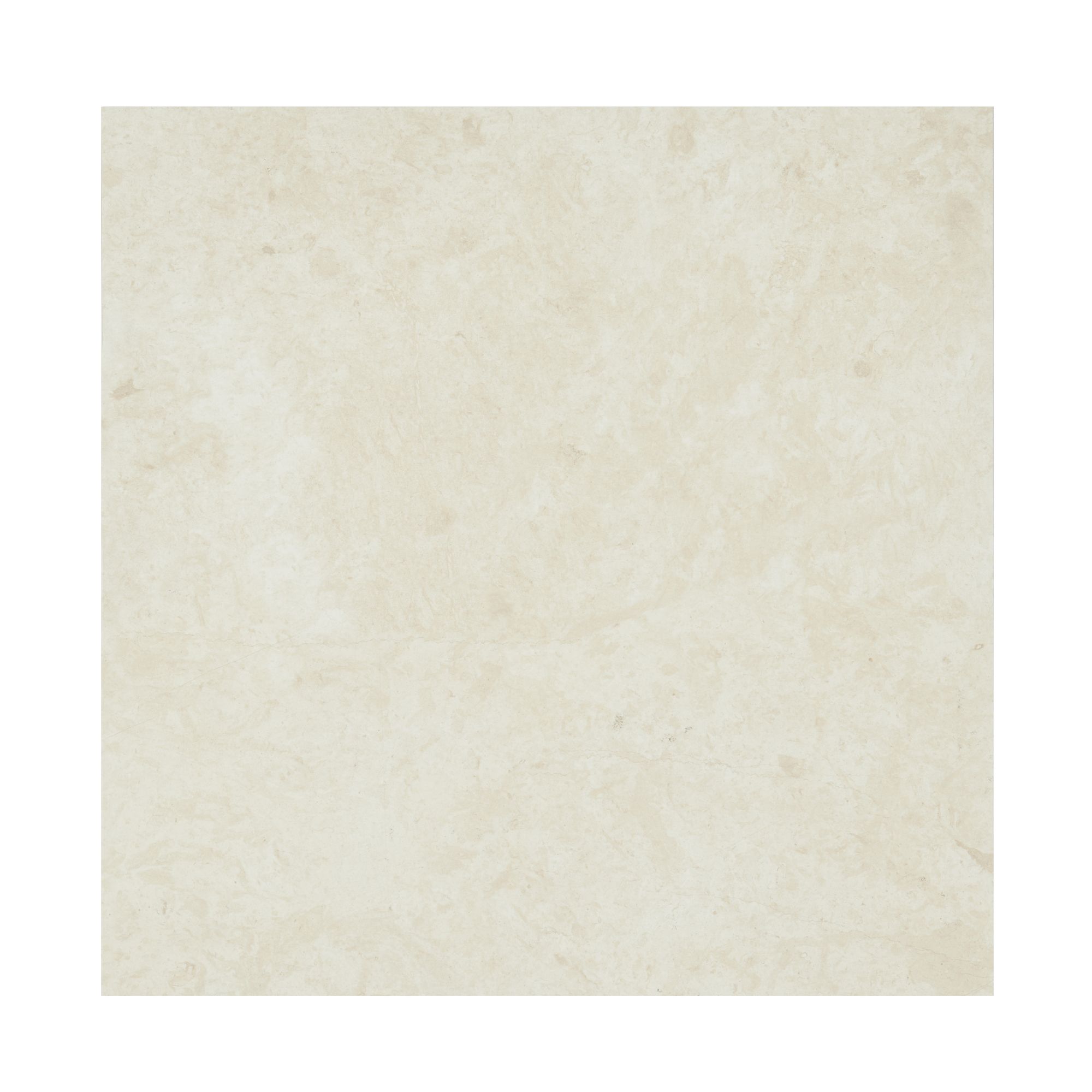 Egypte stone Cream Matt Stone effect Porcelain Outdoor Floor Tile, Pack of 2, (L)600mm (W)600mm