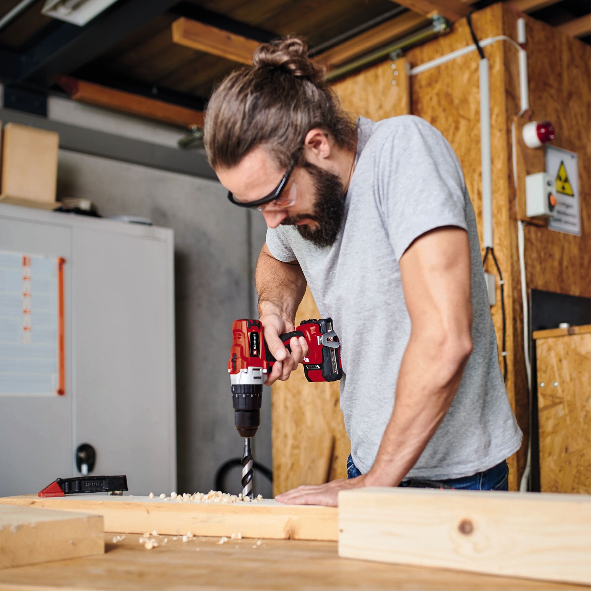 Einhell PXC 18V Li-ion Cordless Combi drill (1 x 1.5Ah) - TE-CD 18/44 Li-I (4513796)