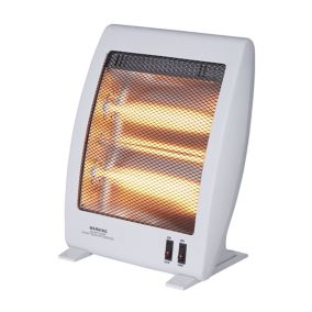 Electric 1kW Light grey Quartz heater