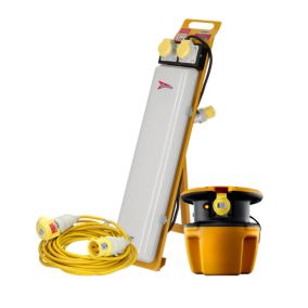 Electric Single lamp LED Plasterer's light bundle (H)0.6m - Week hire