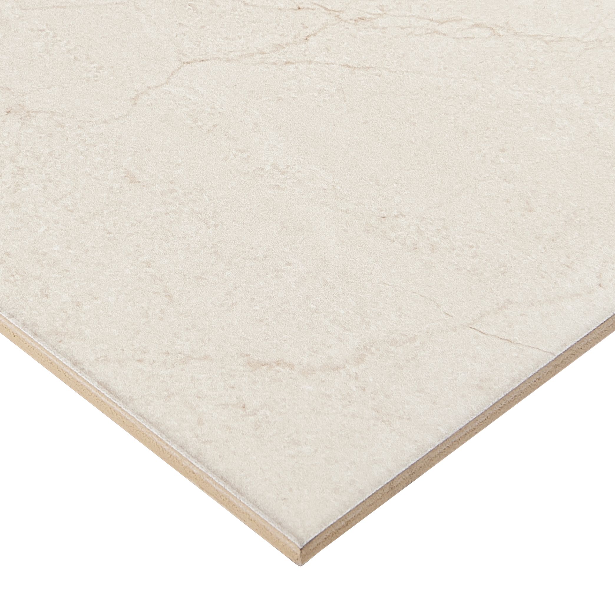 Elegance marble Cream Gloss Marble effect Ceramic Wall Tile, Pack of 7, (L)600mm (W)200mm