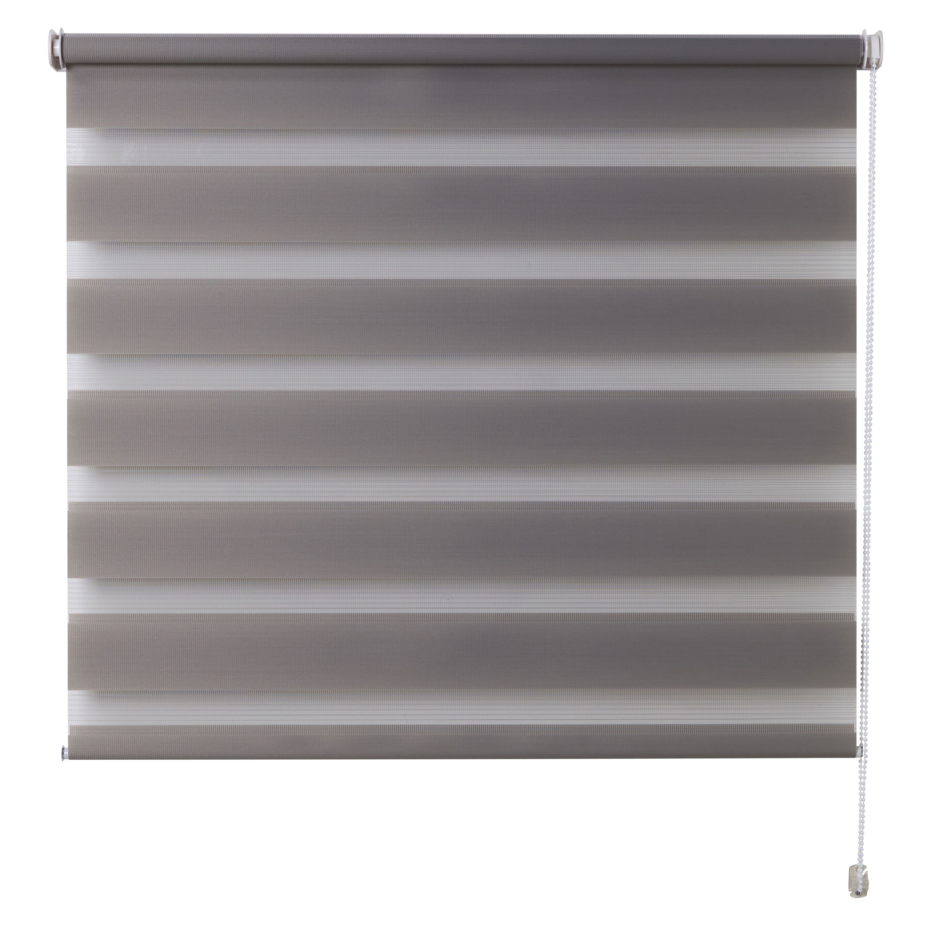 Elin Corded Linen Striped Day & night Roller blind (W)90cm (L)180cm