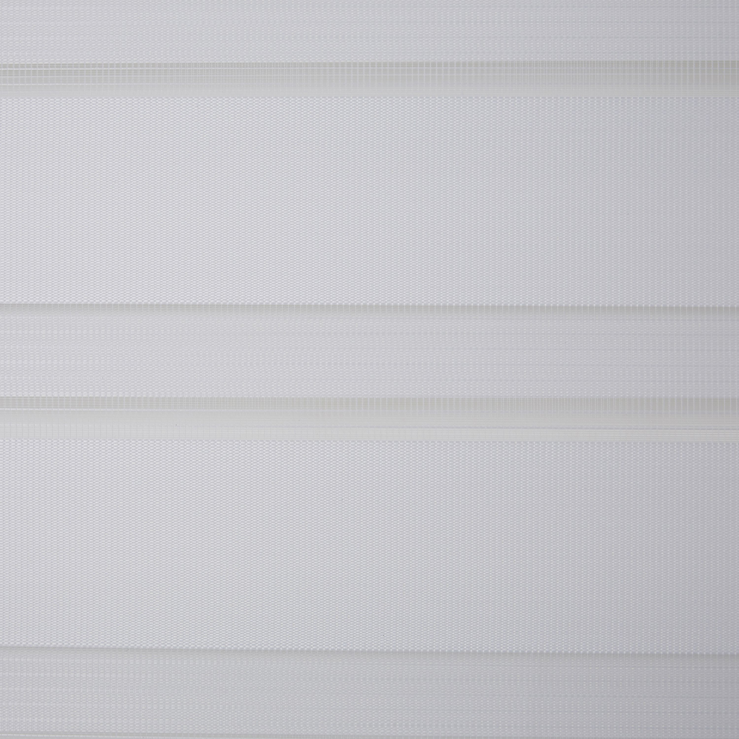 Elin Corded White Striped Day & night Roller blind (W)120cm (L)180cm