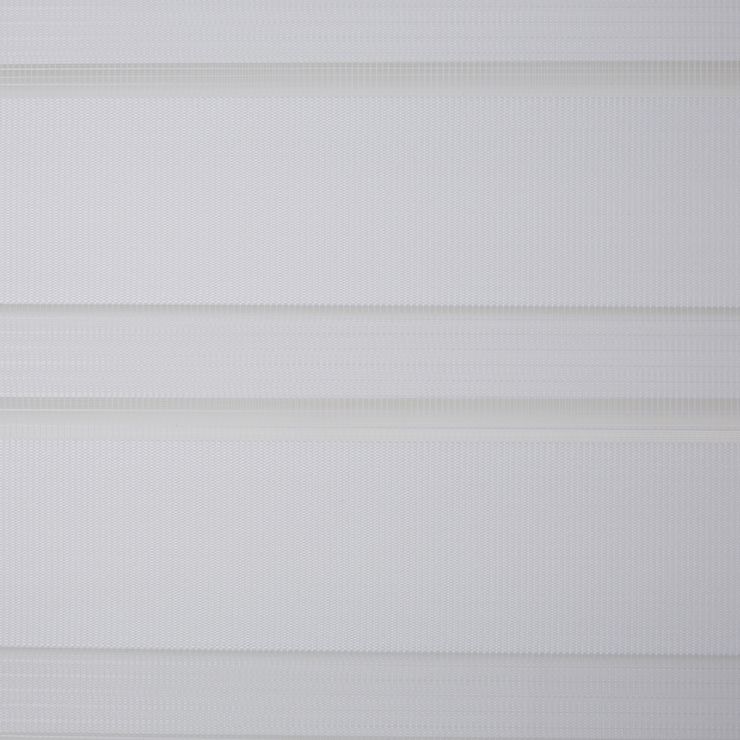 Elin Corded White Striped Day & night Roller blind (W)90cm (L)180cm