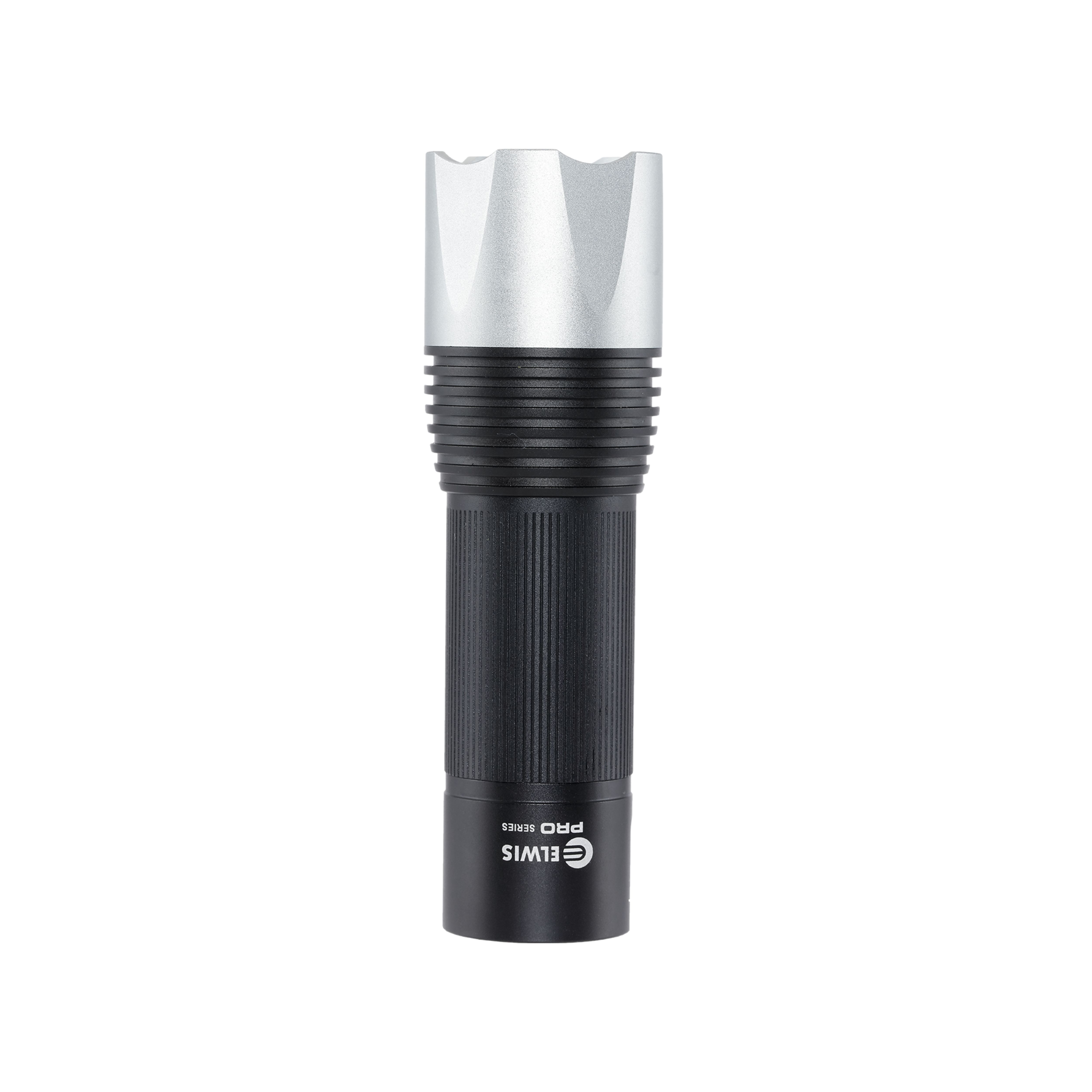 Elwis Friend Black, silver & red 650lm LED Battery-powered Compact torch
