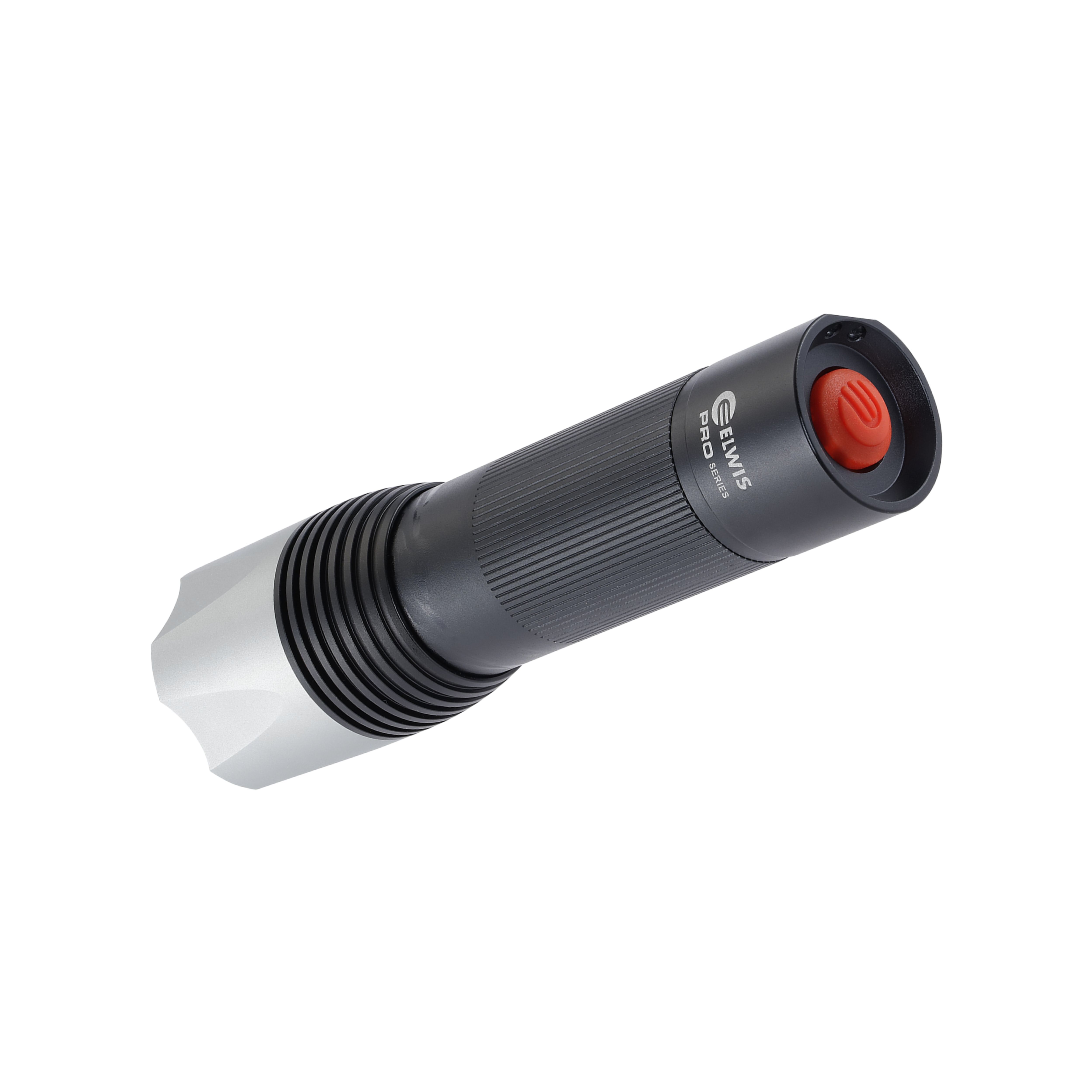Elwis Friend Black, silver & red 650lm LED Battery-powered Compact torch