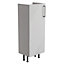 Ennis Slim Gloss Light grey Modern Freestanding Base unit (W)295mm (H)820mm