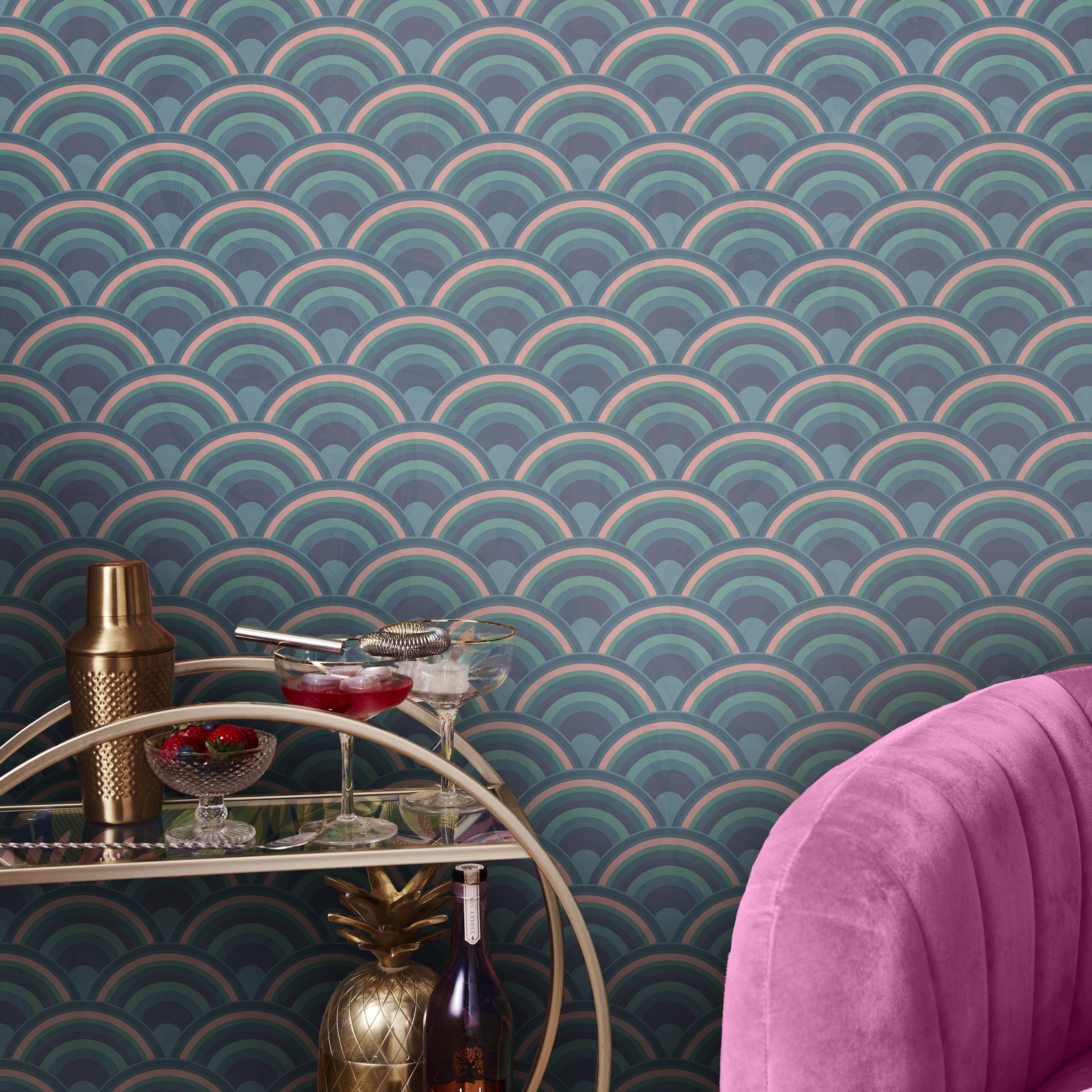 Envy Curve Surf Geometric Smooth Wallpaper