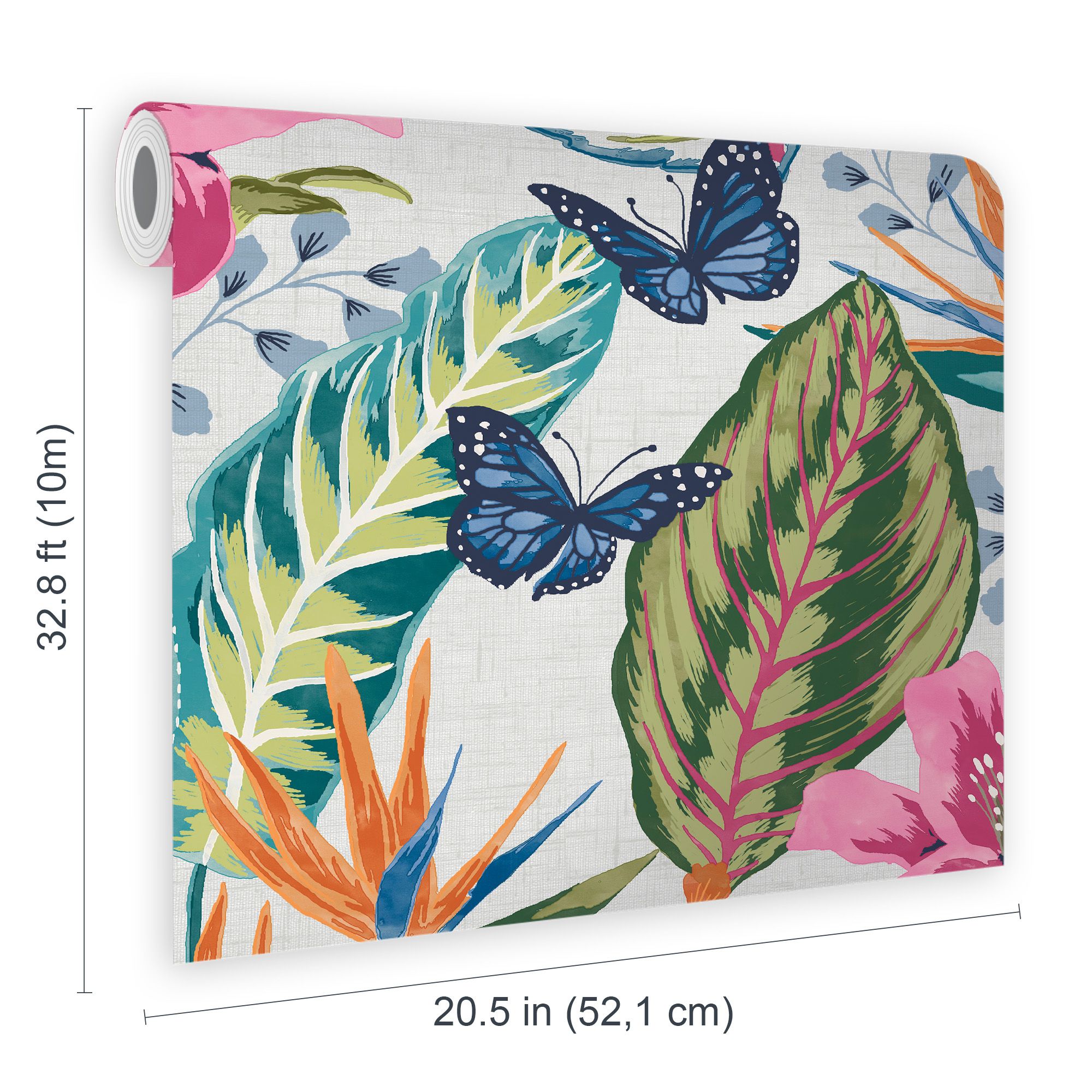 Envy Eden Multicolour Floral Smooth Wallpaper