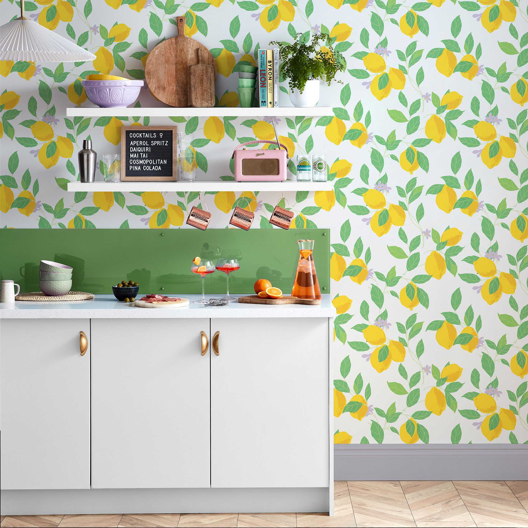 Envy Feeling Fruity Fresh Lemon Smooth Wallpaper Sample