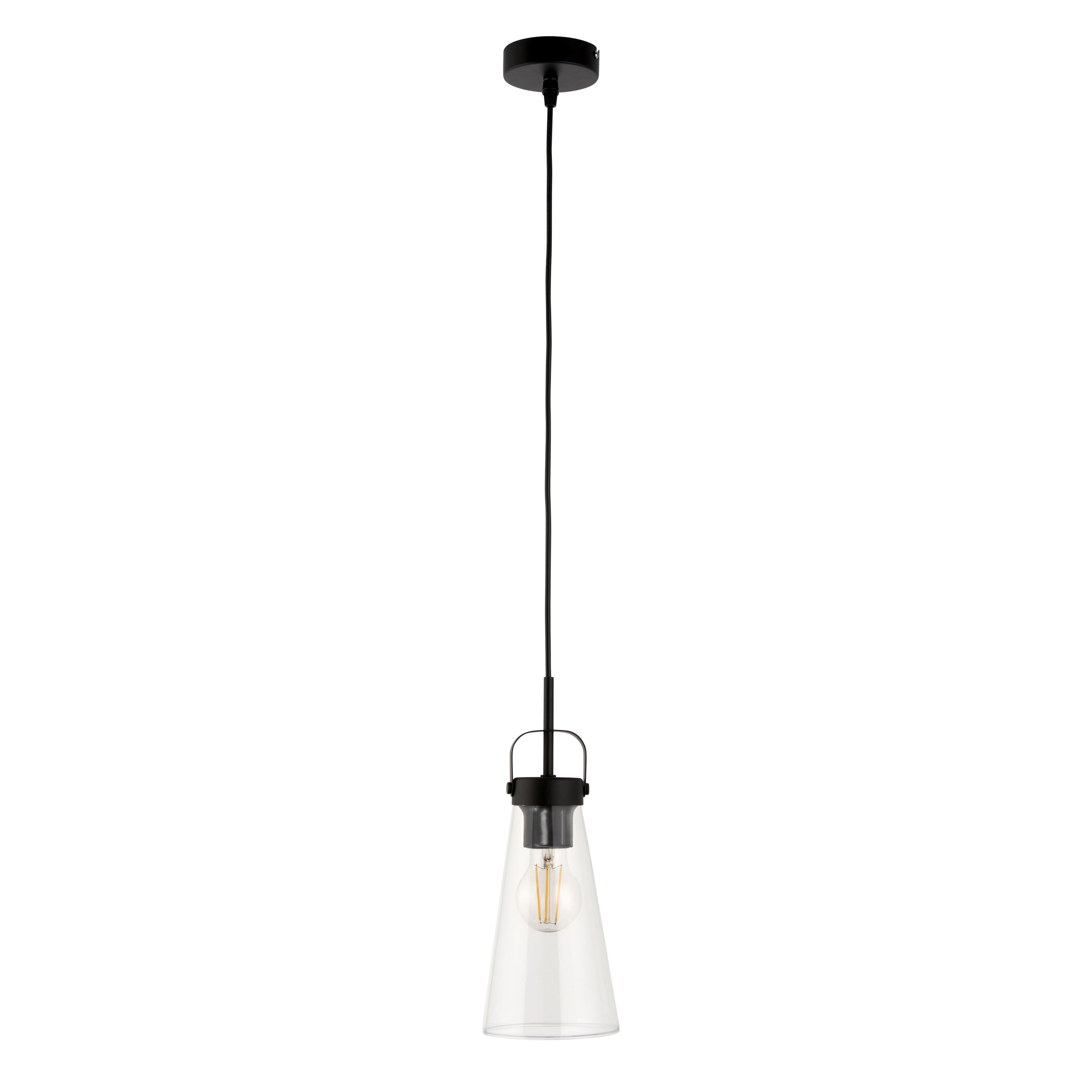 Enzo Matt Pendant ceiling light, (Dia)120mm