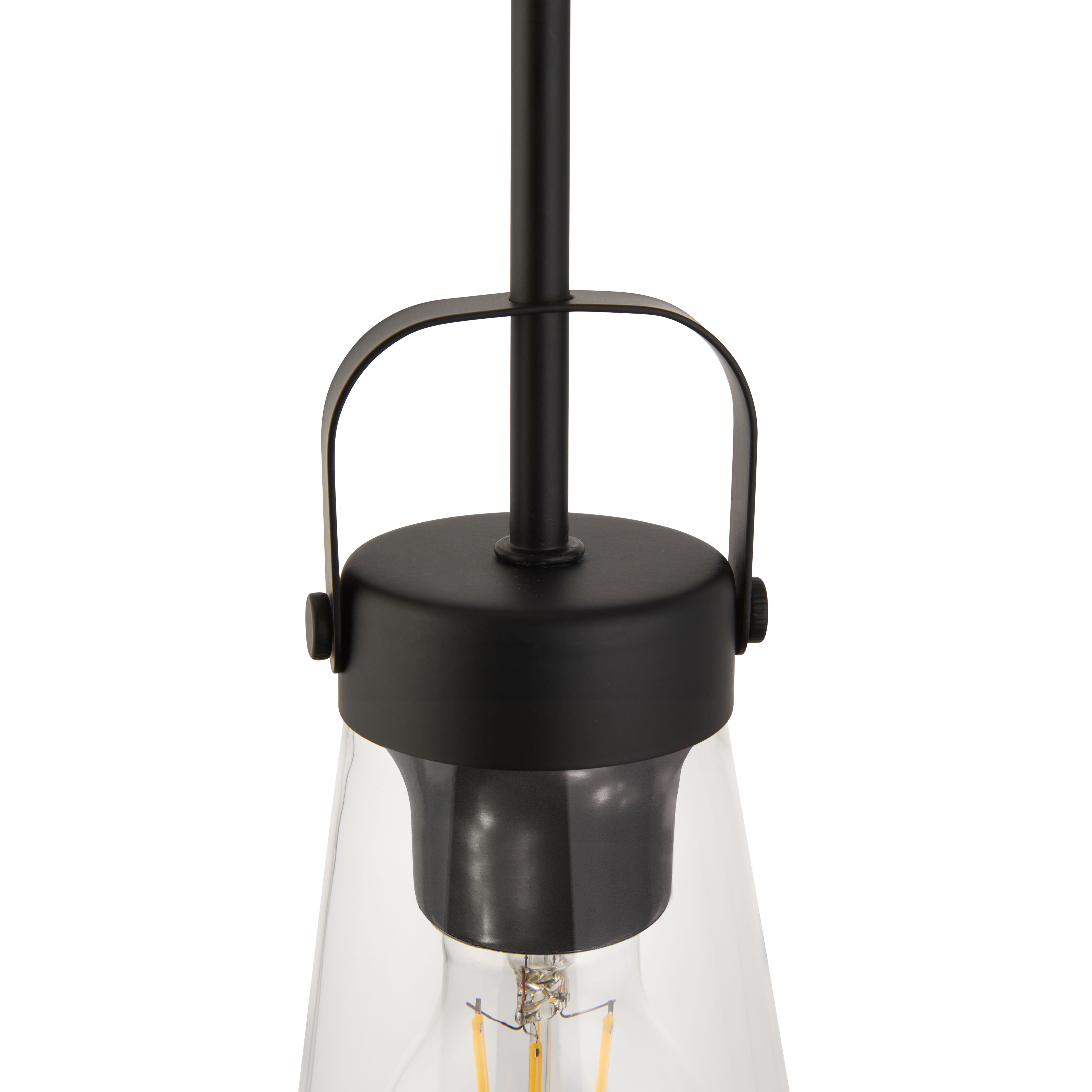 Enzo Matt Pendant ceiling light, (Dia)120mm