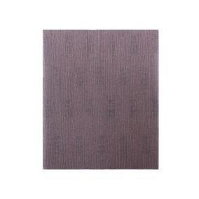 Erbauer 120 grit Fine Metal, paint, plaster & wood Hand sanding sheet, Pack of 5