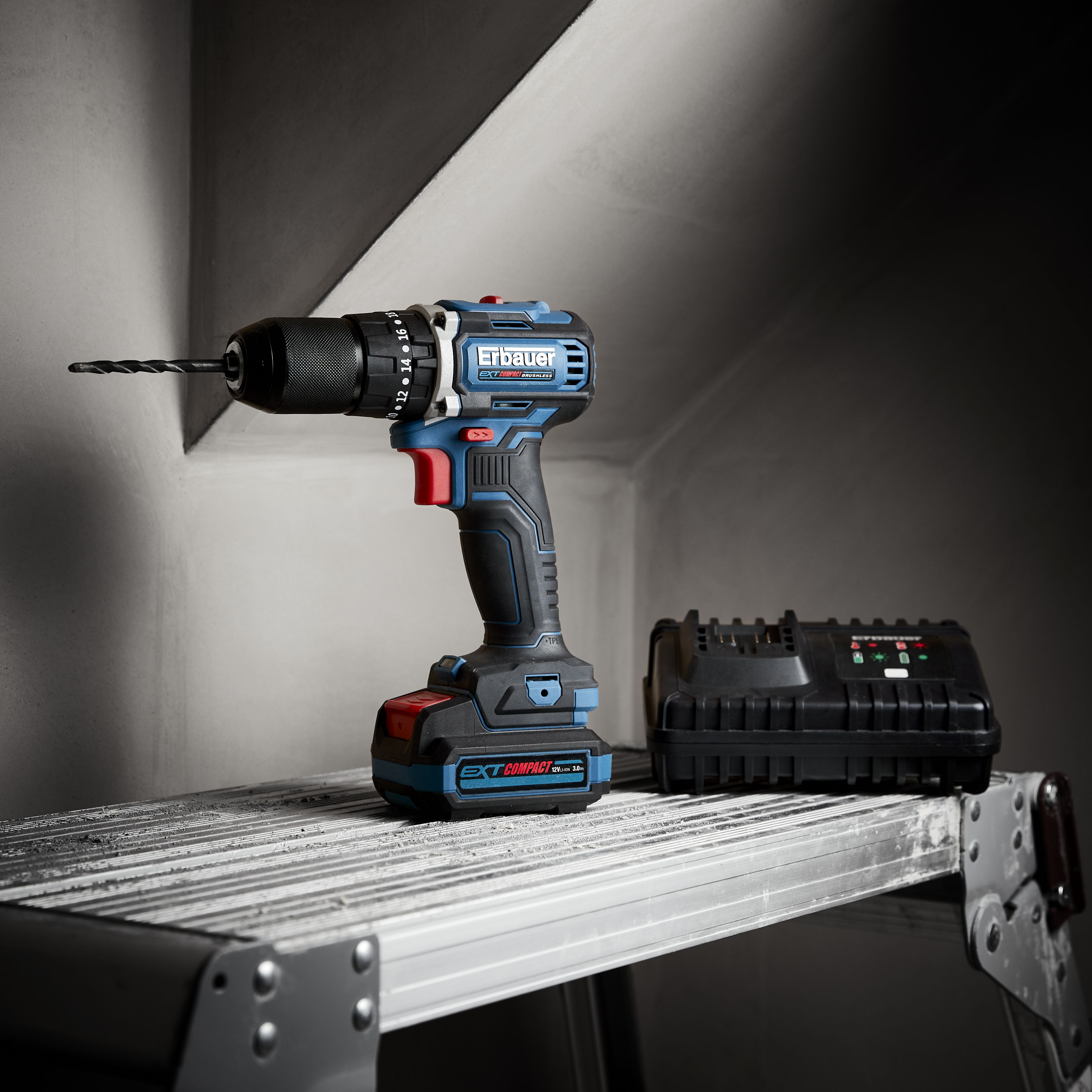 Erbauer cordless clearance drill