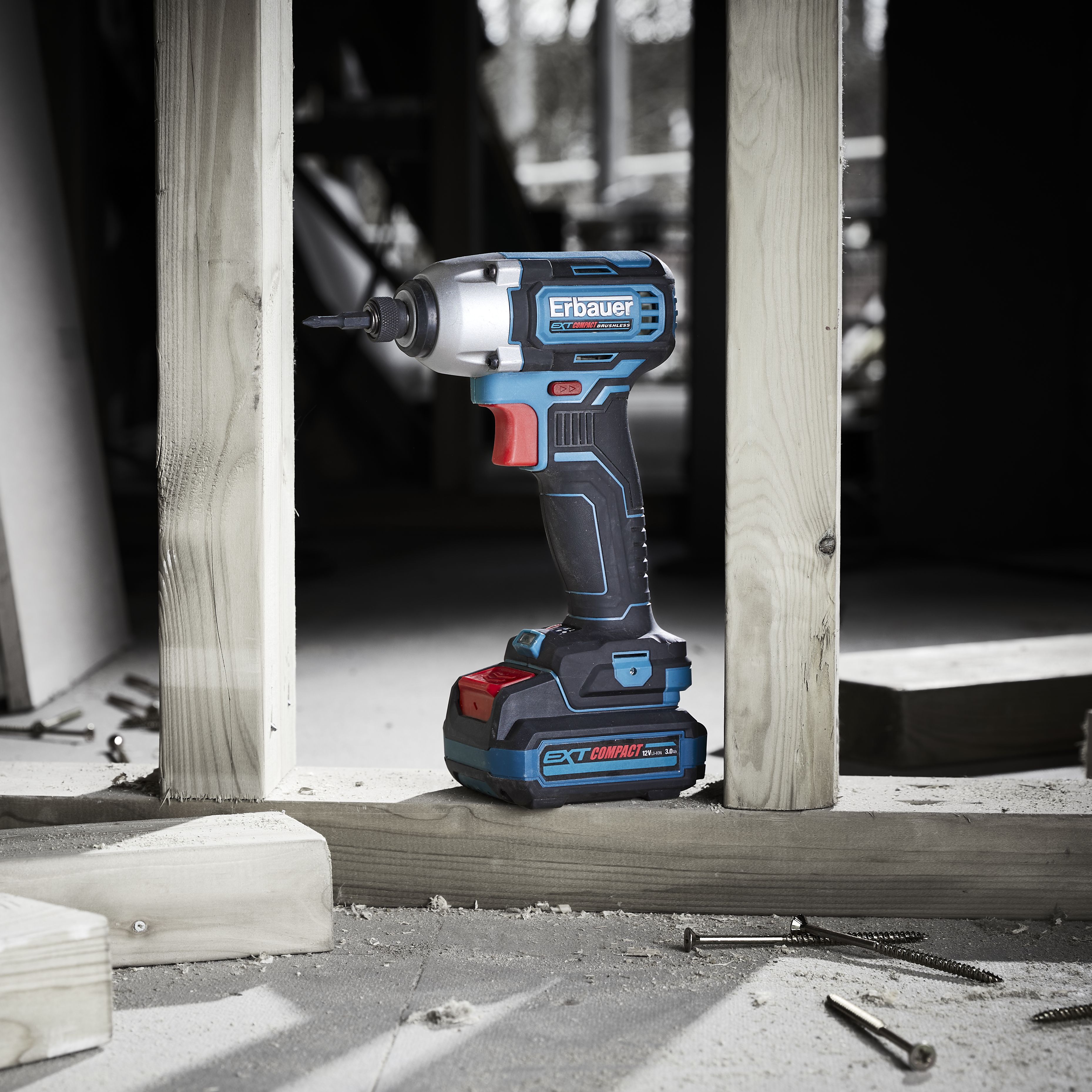 Erbauer 12V Cordless Impact driver EID12 Li 2 Bare unit Tradepoint