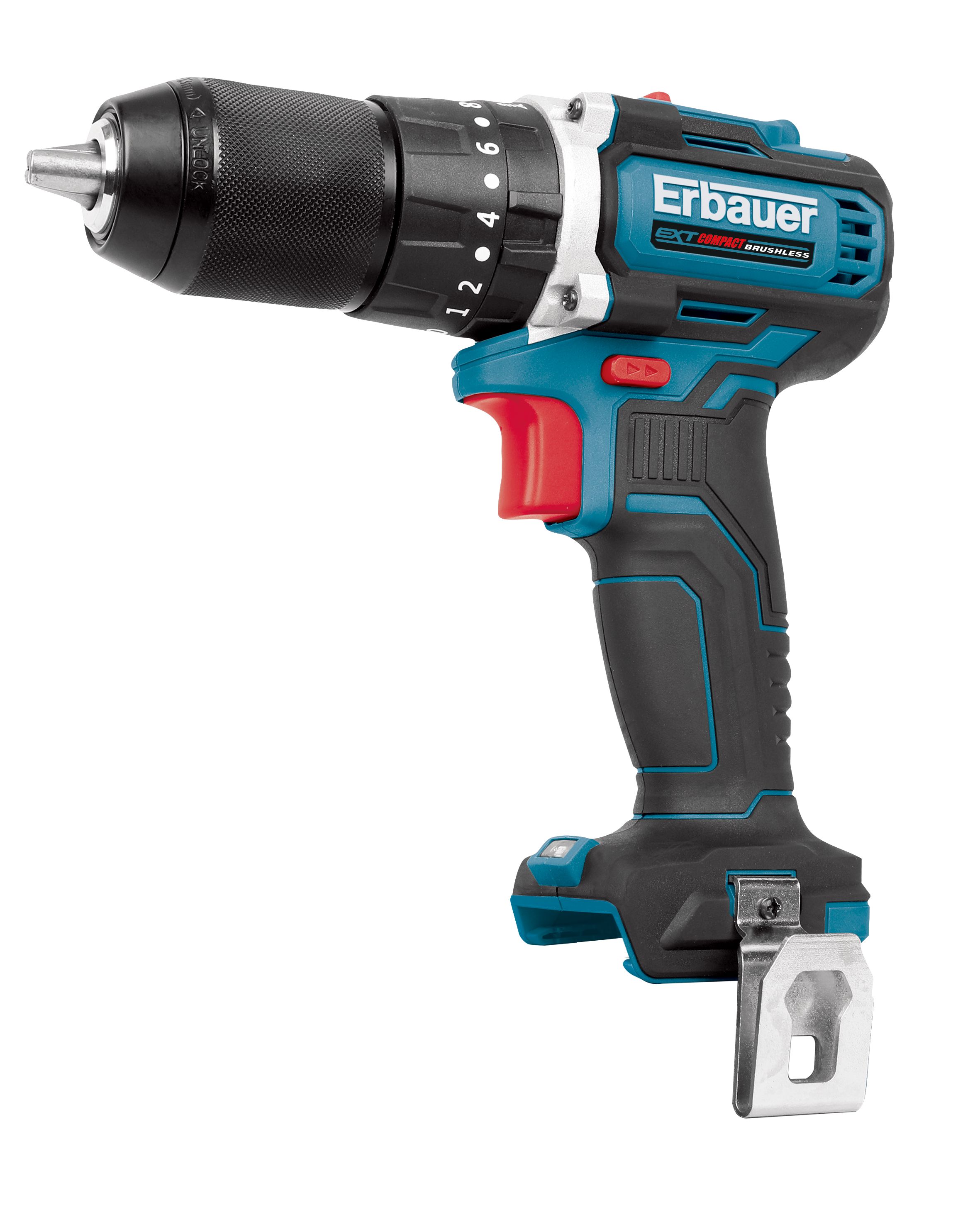 Compact cordless outlet drill