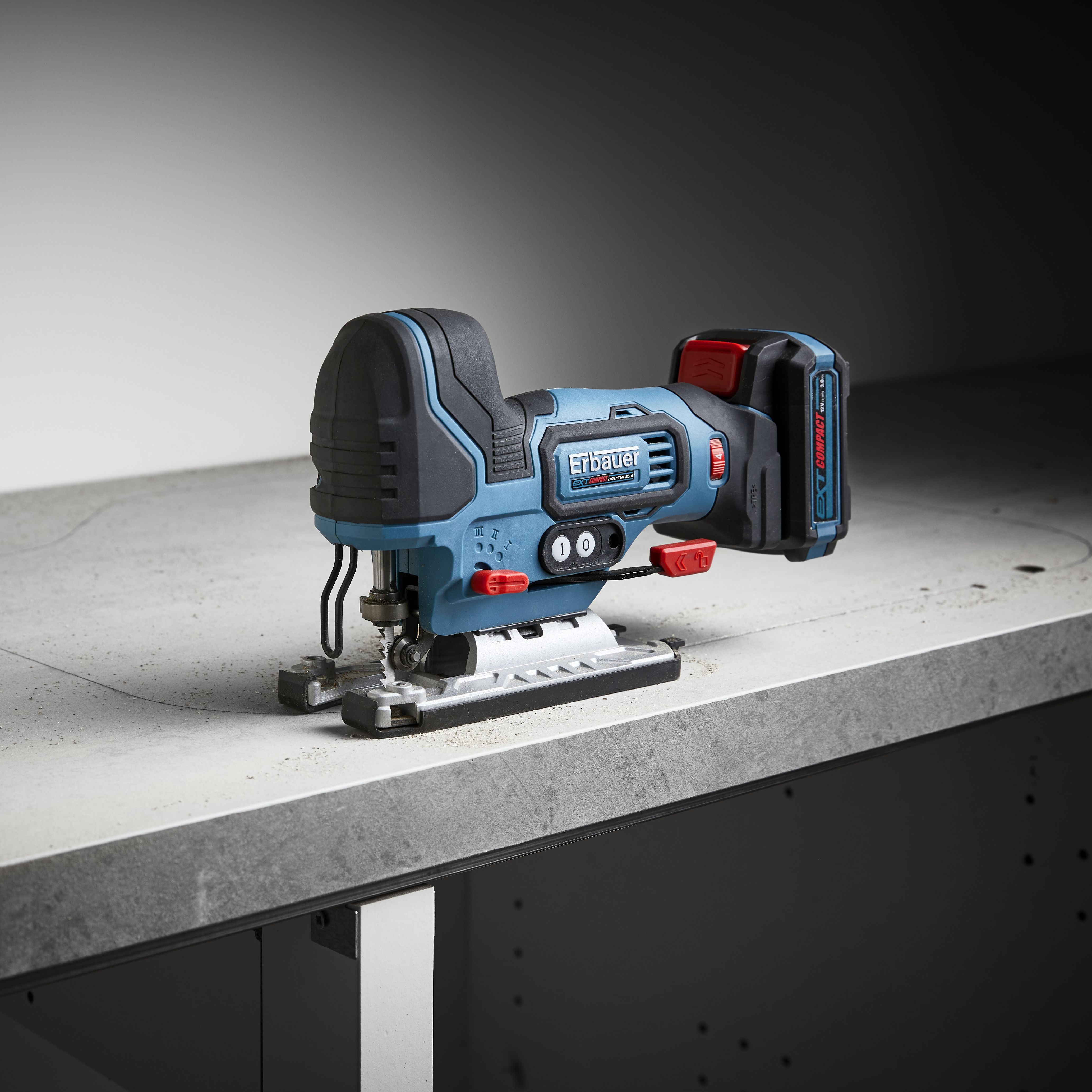 Erbauer 12V EXT compact Cordless Jigsaw EJS12 Li Bare unit