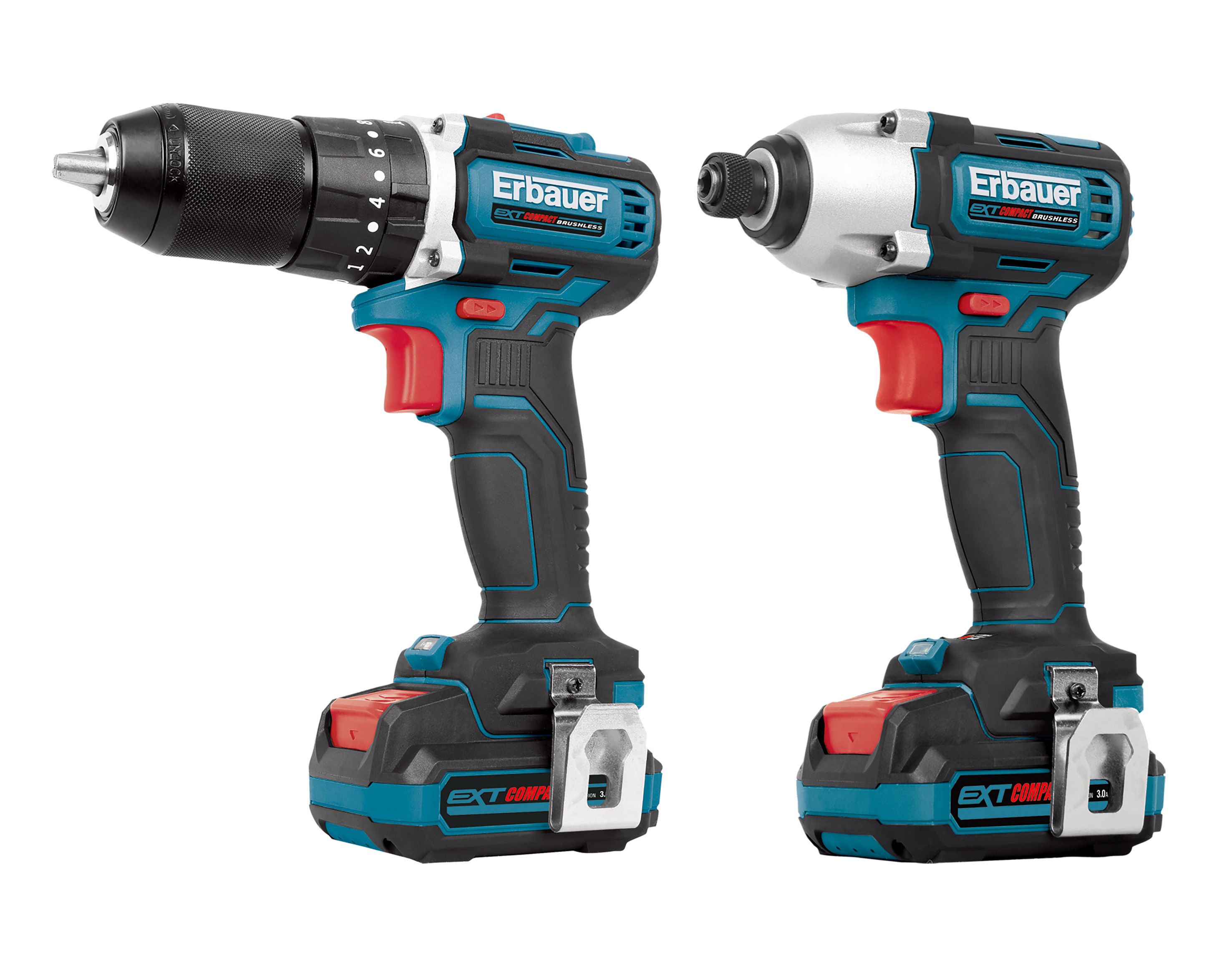 Erbauer EXT 18V 1 x 4Ah Li ion Brushless Cordless Impact driver EID18 Li Tradepoint