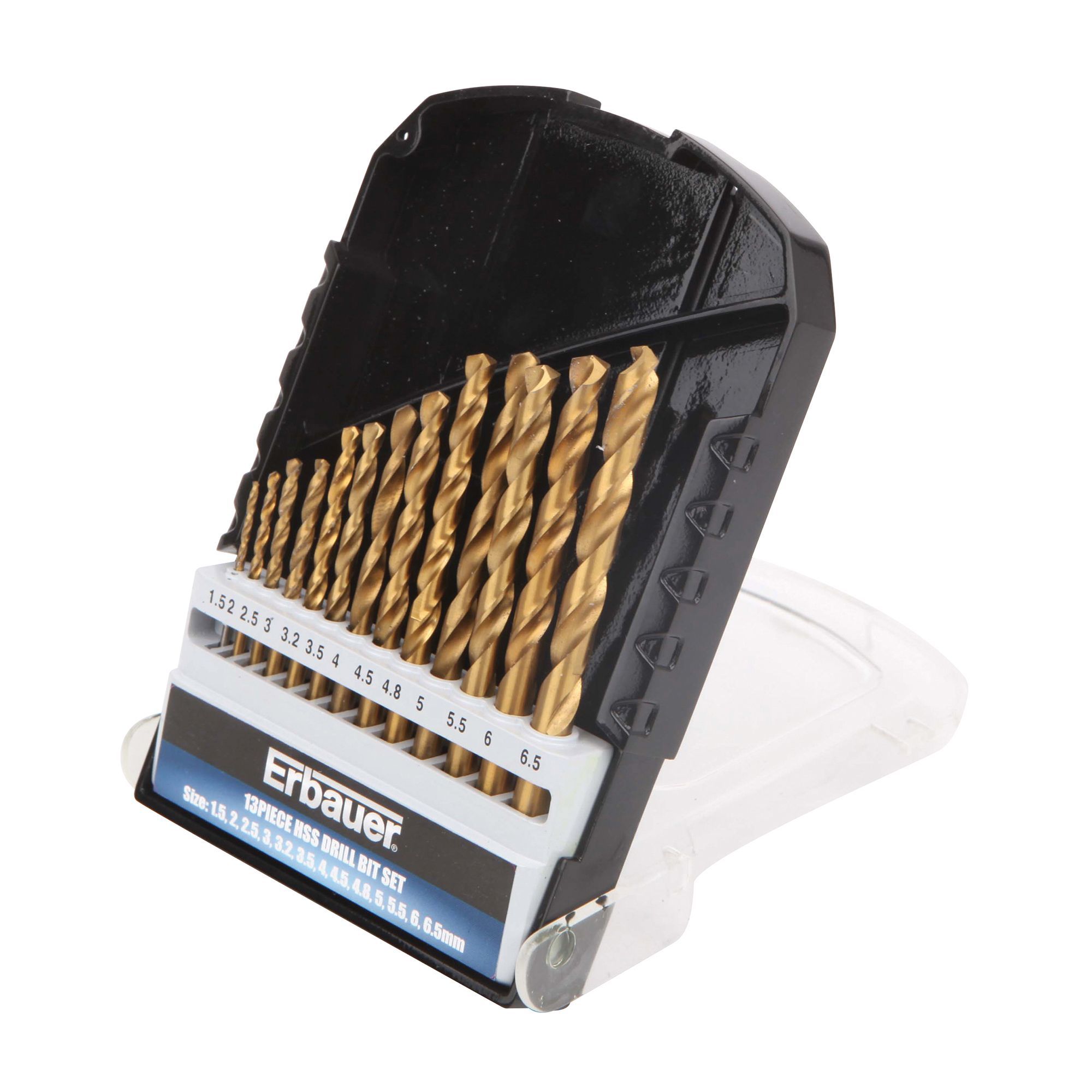 Erbauer 13 piece Metal Drill bit set