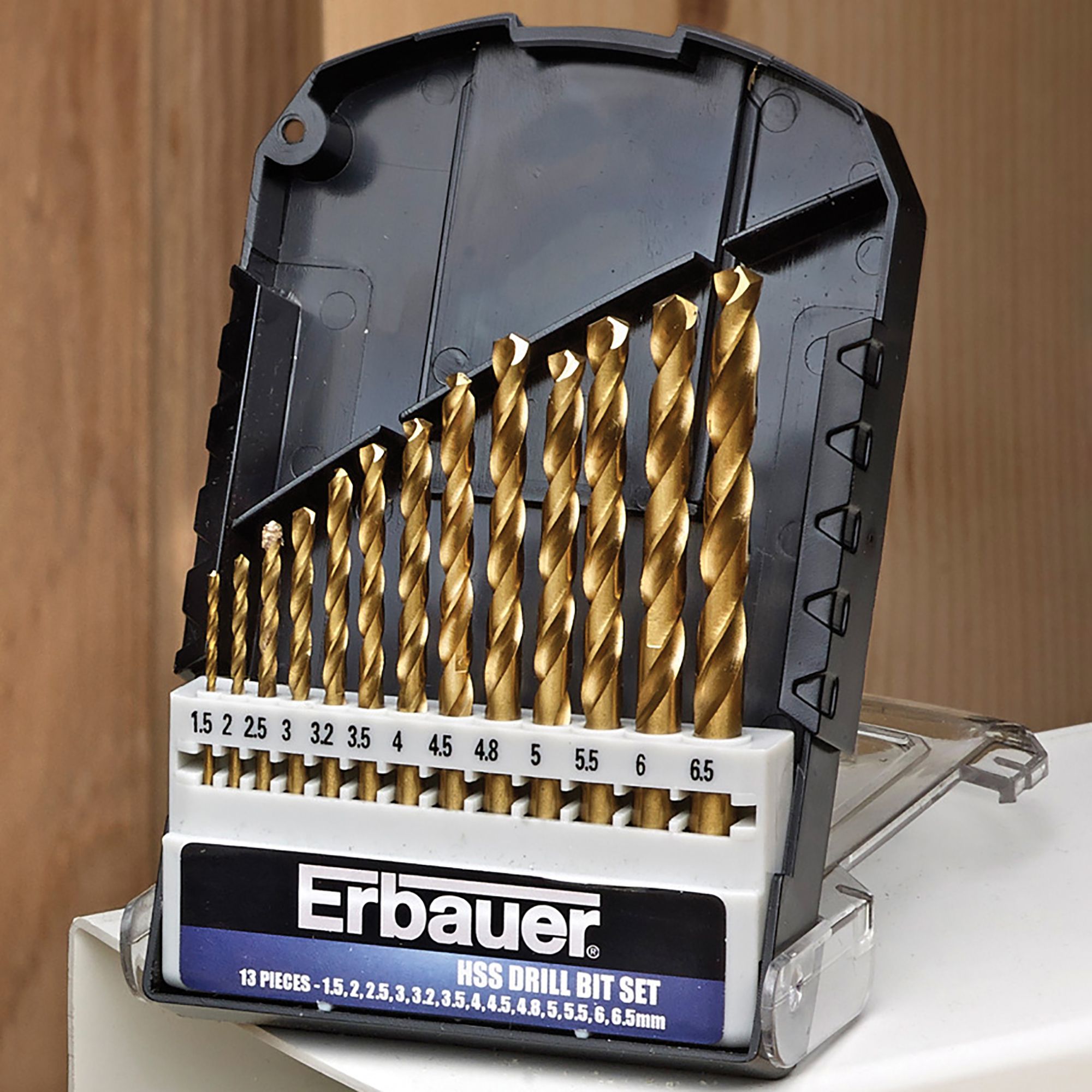 Erbauer 13 piece Metal Drill bit set