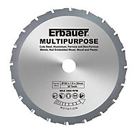 Erbauer 20T Circular saw blade (Dia)184mm