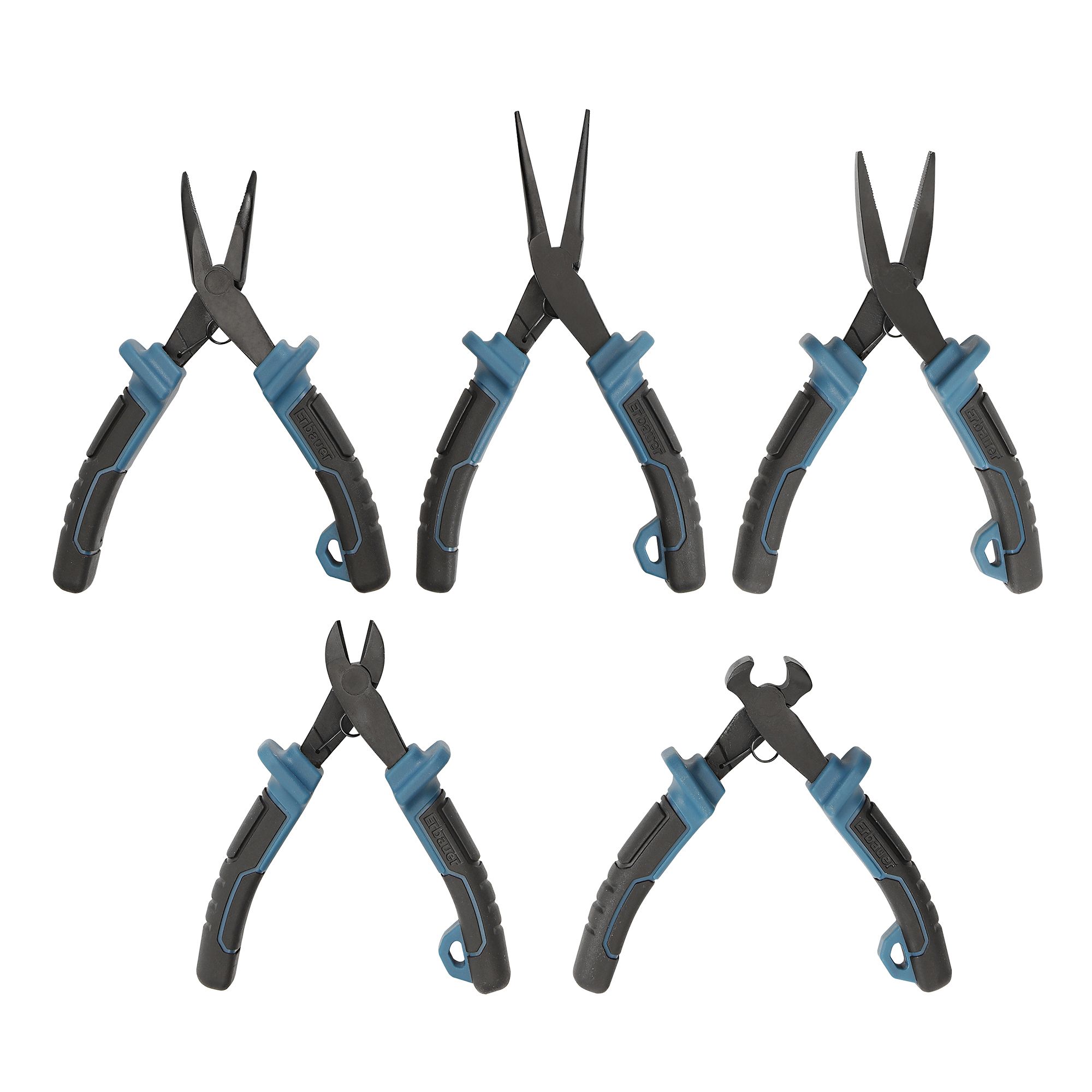 Erbauer 5 piece Pliers set | Tradepoint
