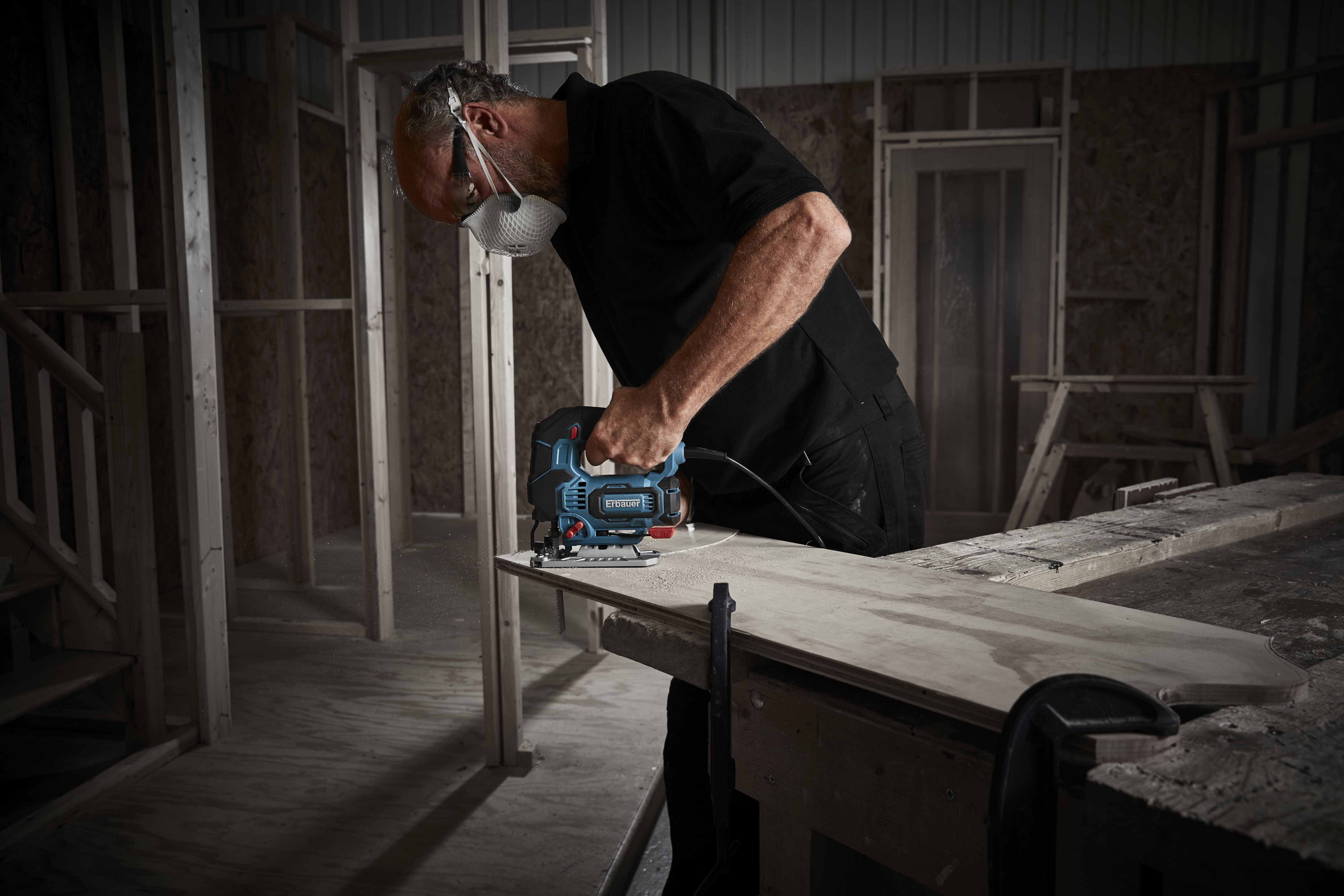 Erbauer 750W 220-240V Corded Jigsaw EJS750