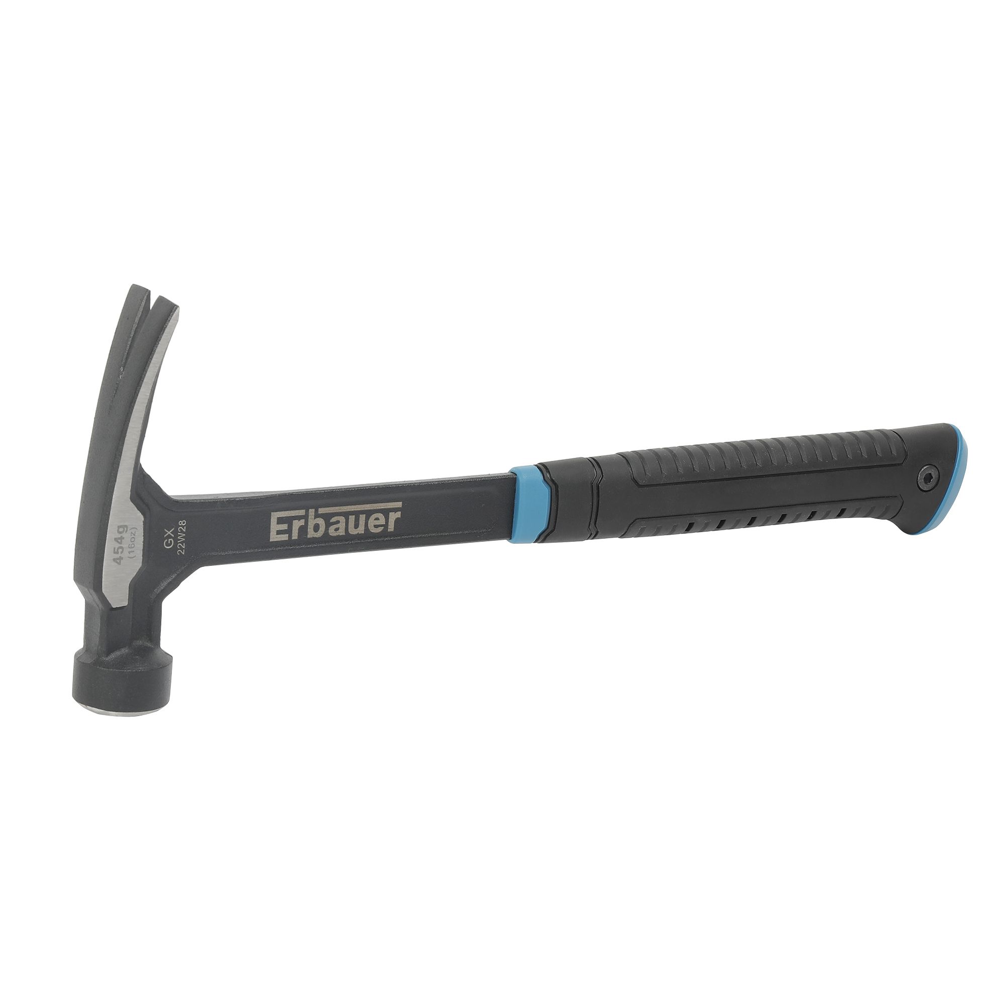 Erbauer Carbon steel Claw Hammer 1lb E_HM01