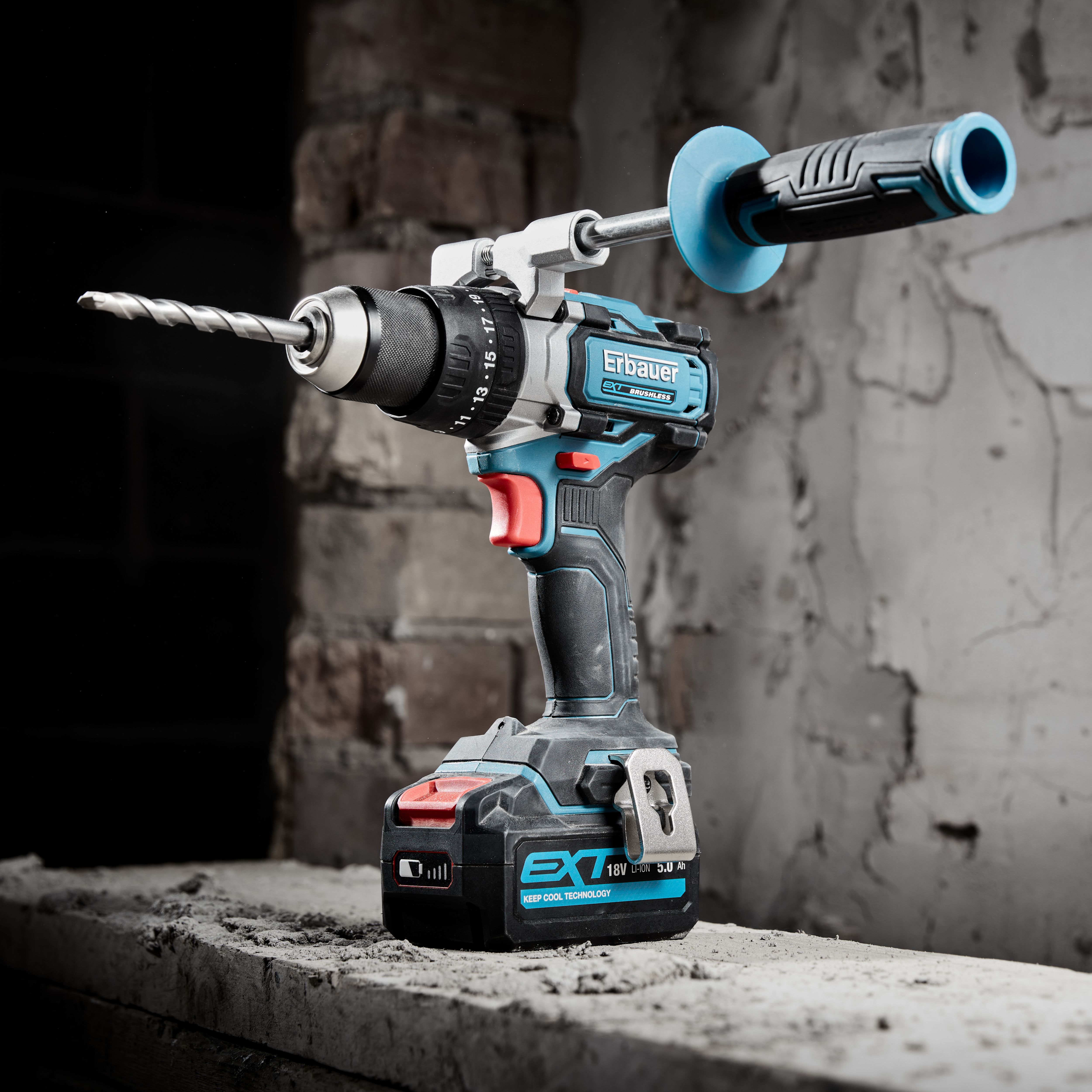 Erbauer Combi drill