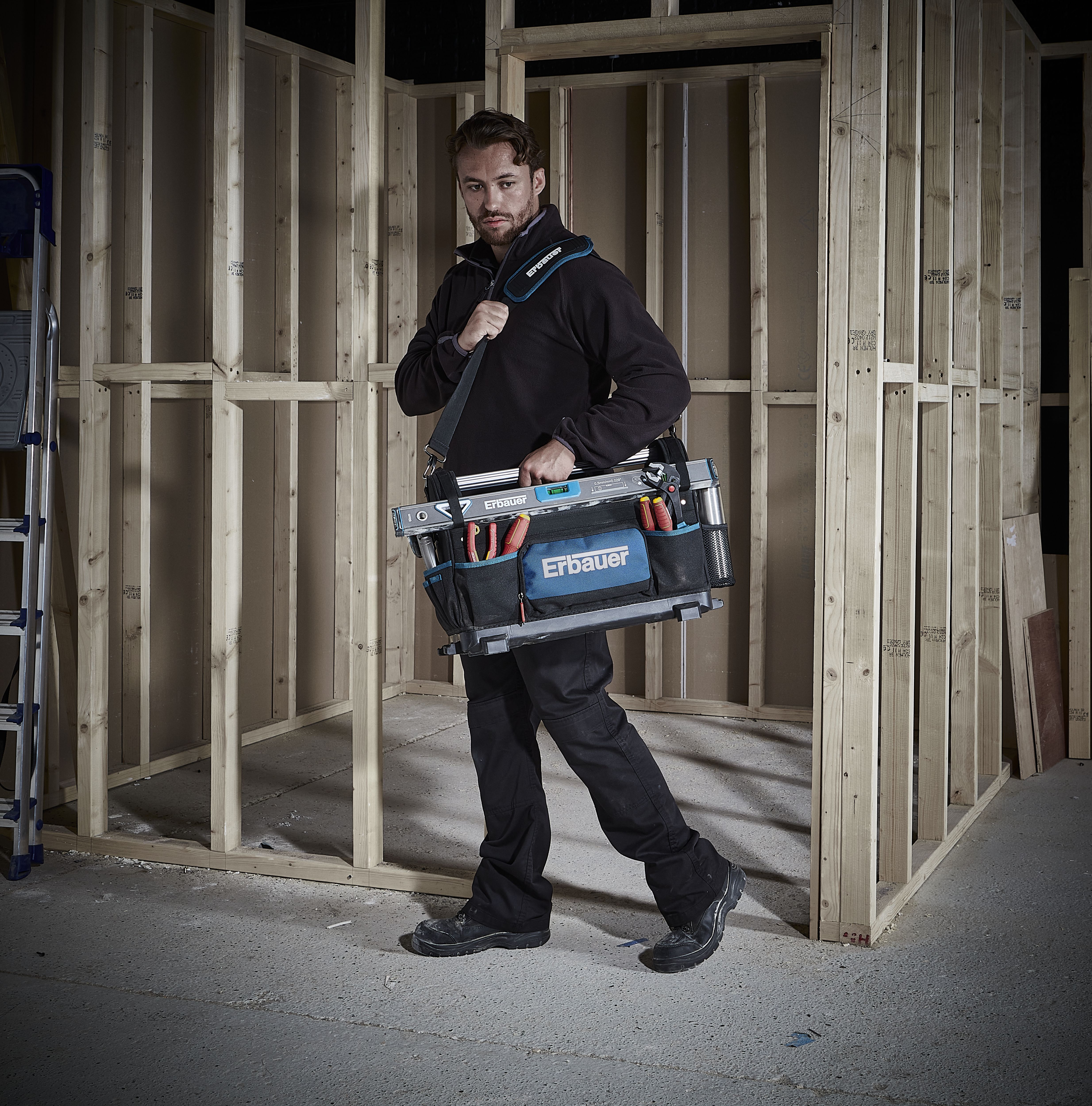 Erbauer ConnecX Tote Tool bag (L)260mm