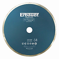 Erbauer (Dia)250mm Continuous rim diamond blade