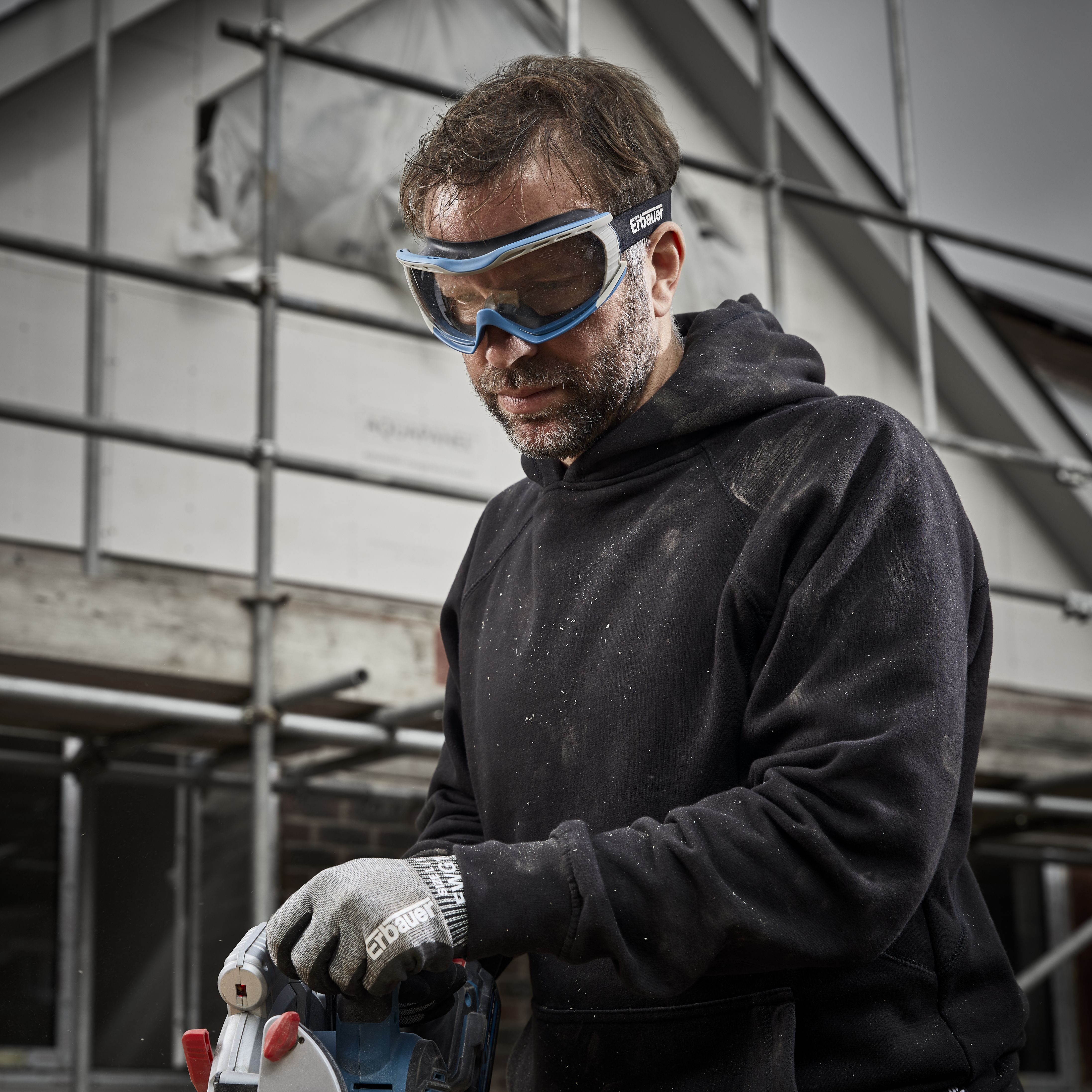 Erbauer EEY20 Clear lens Safety goggles