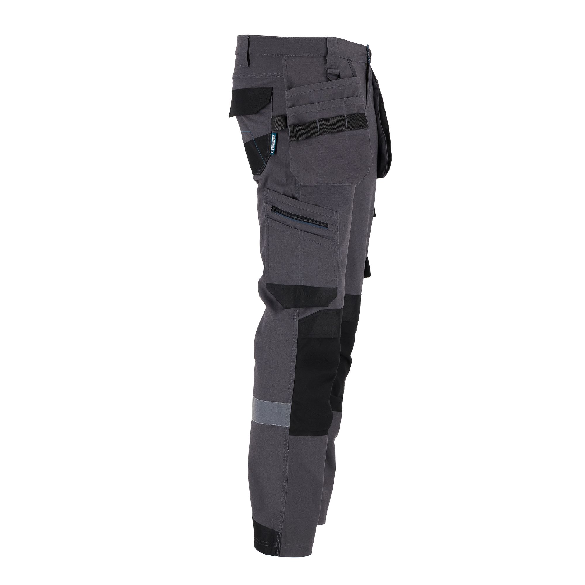 Erbauer EHPT30 Grey Men's Holster pocket trousers, W38" L32" (XXL)