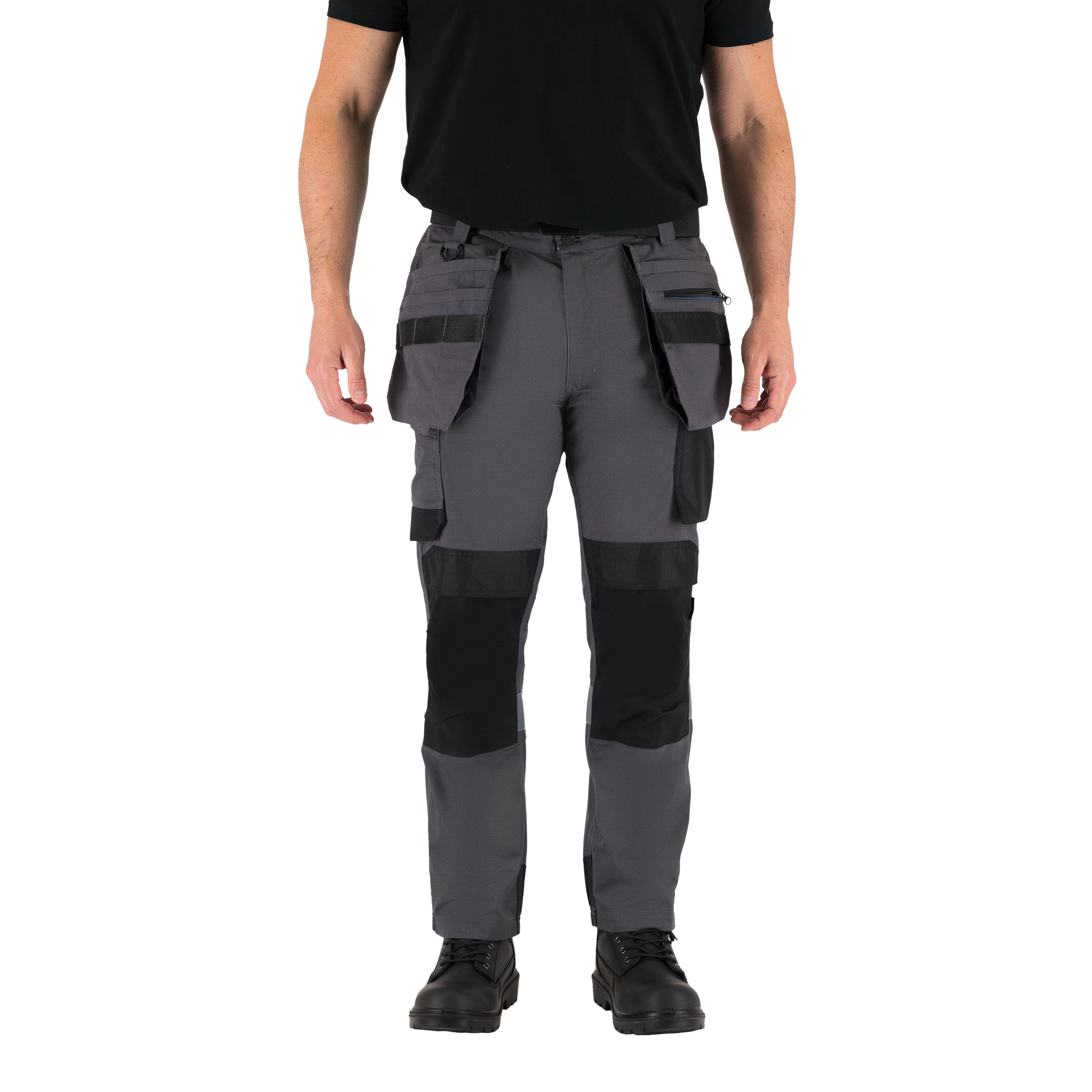 Erbauer EHPT30 Grey Men's Holster pocket trousers, W38" L32" (XXL)