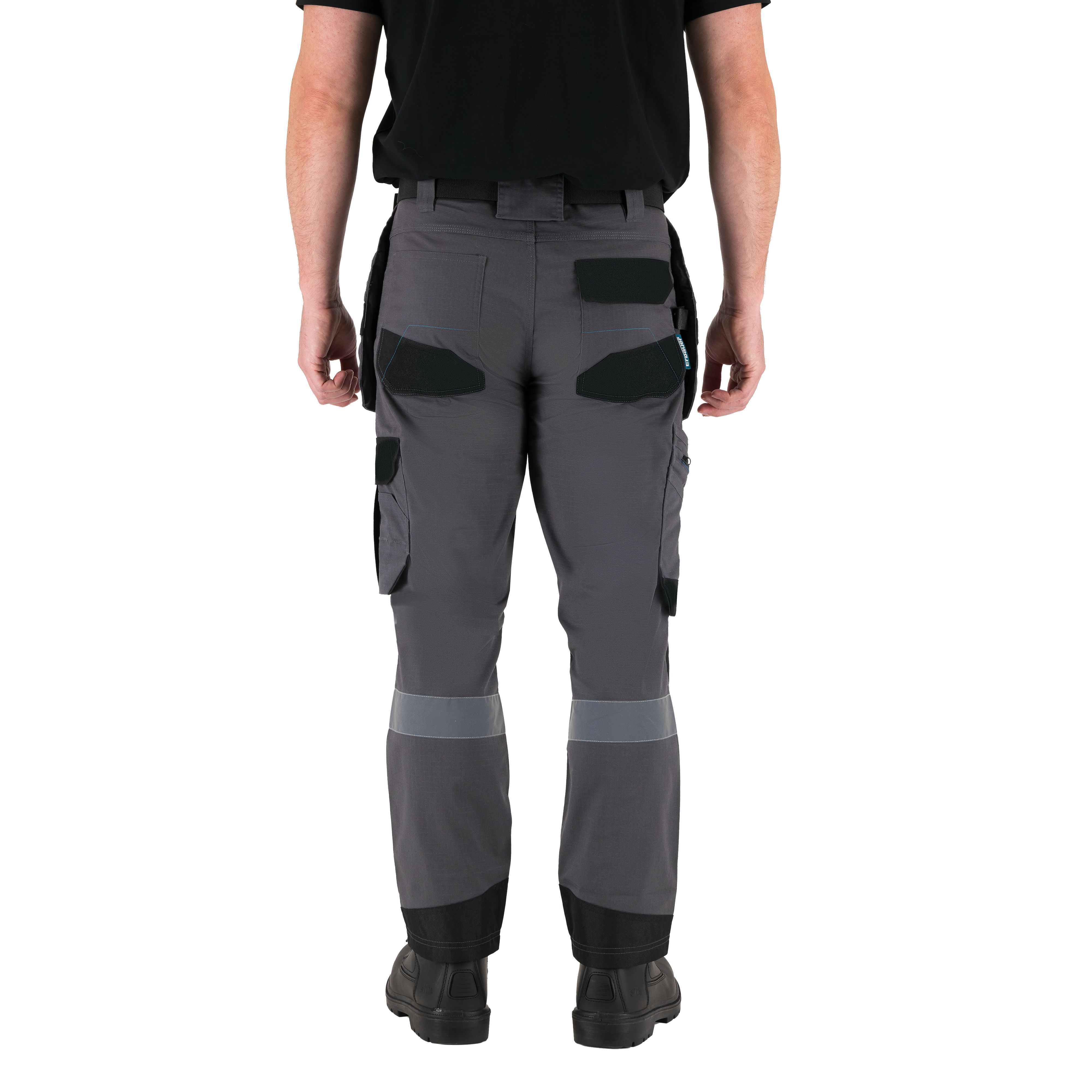 Erbauer EHPT30 Grey Men's Holster pocket trousers, W38" L32" (XXL)