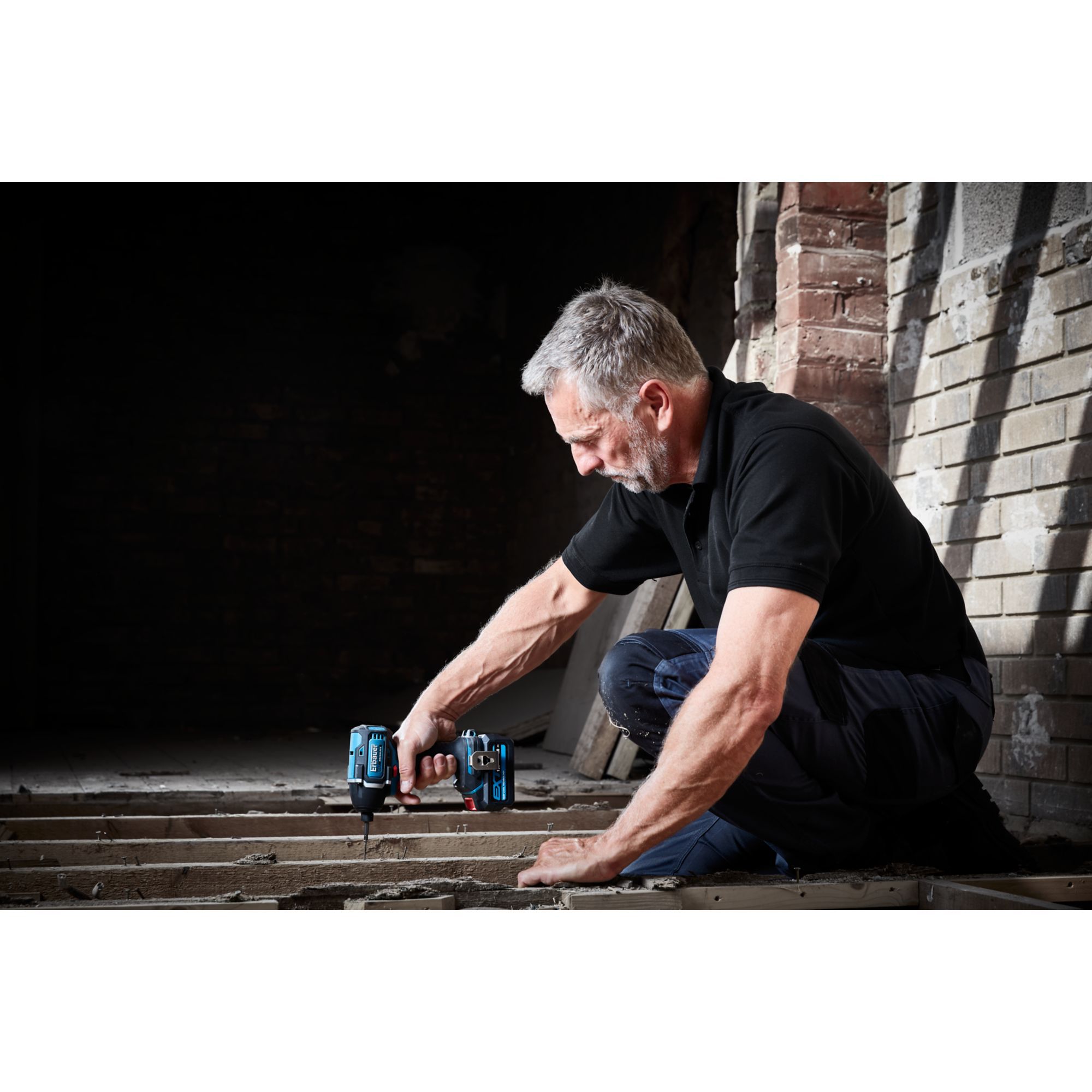 Erbauer EXT 18V 1 x 4Ah Li-ion Brushless Cordless Impact driver EID18-Li