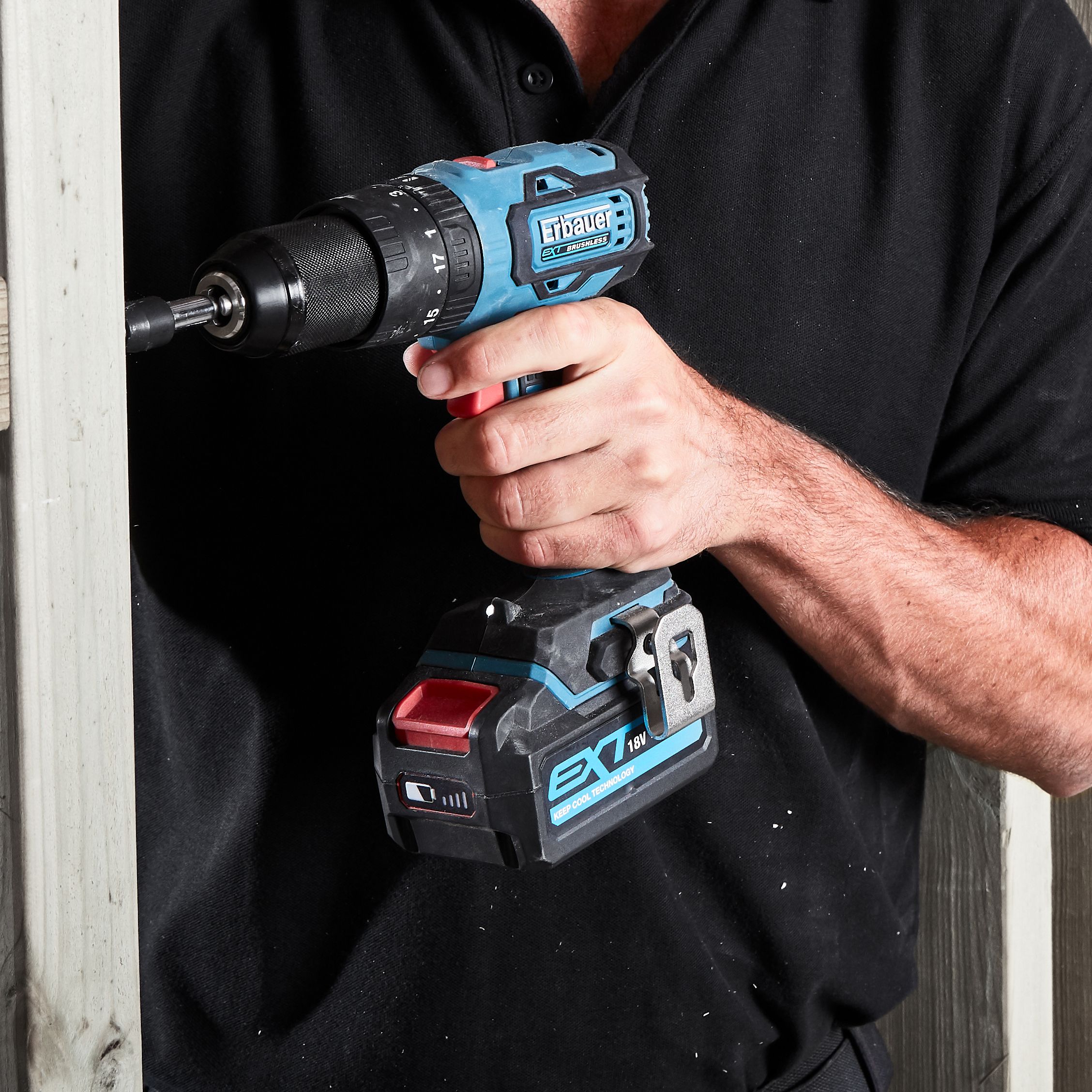 Erbauer impact driver discount battery