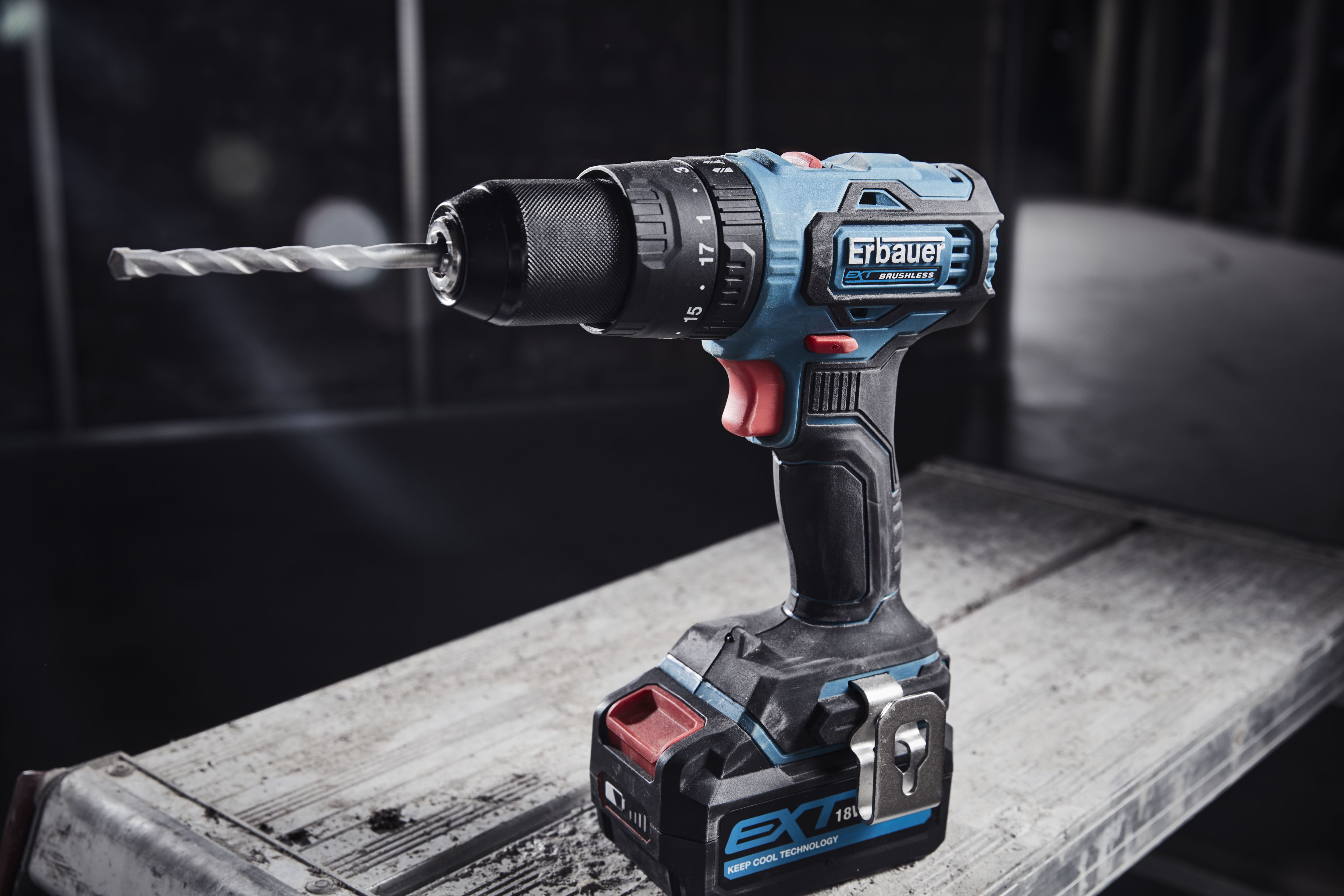 Erbauer discount drill 18v